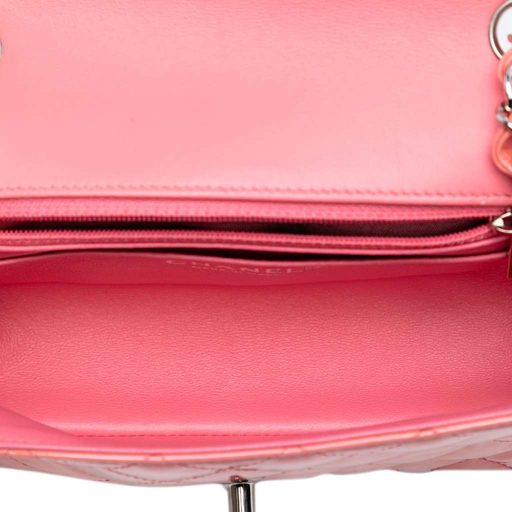 Chanel Mini Rectangular Classic Patent Single Flap - 4