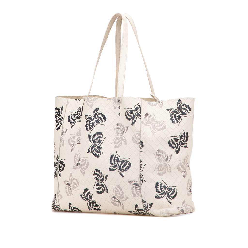Bottega Veneta Nappa Intrecciomirage Butterfly Tote - 2