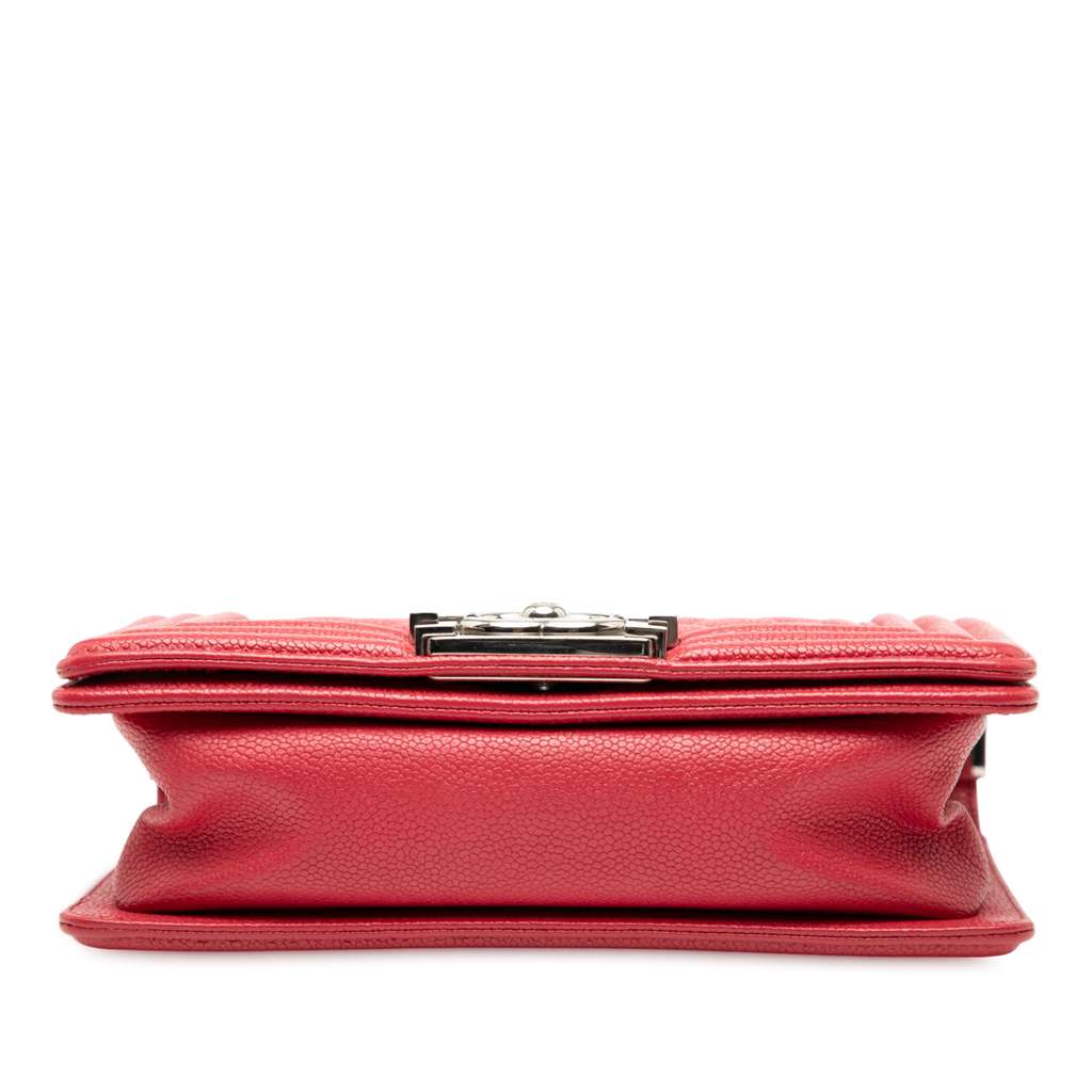 Chanel Small Quilted Caviar Boy Flap - 3