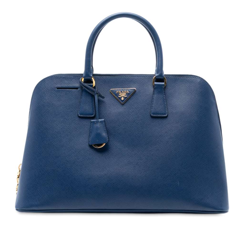 Prada Large Saffiano Lux Promenade Satchel