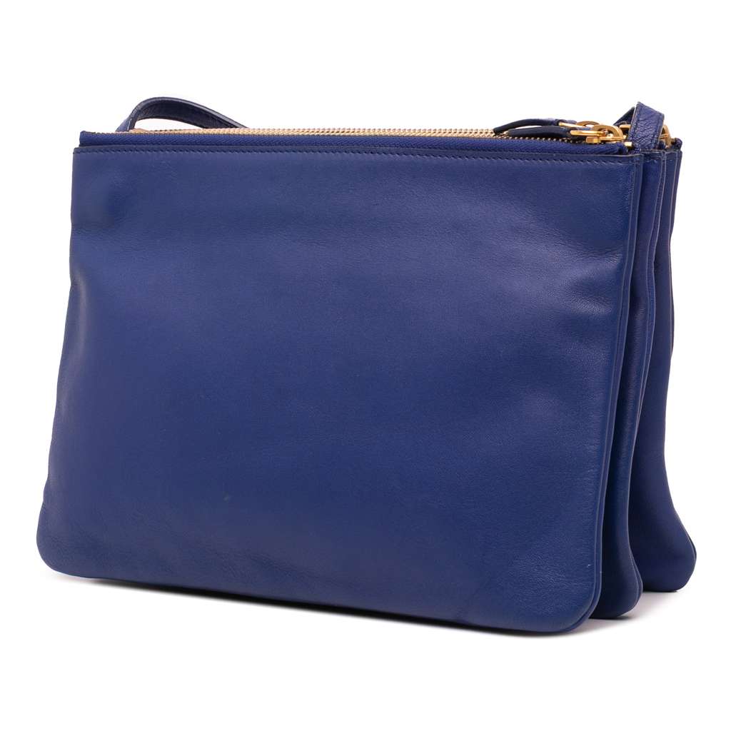 Celine Large Lambskin Trio Crossbody - 2