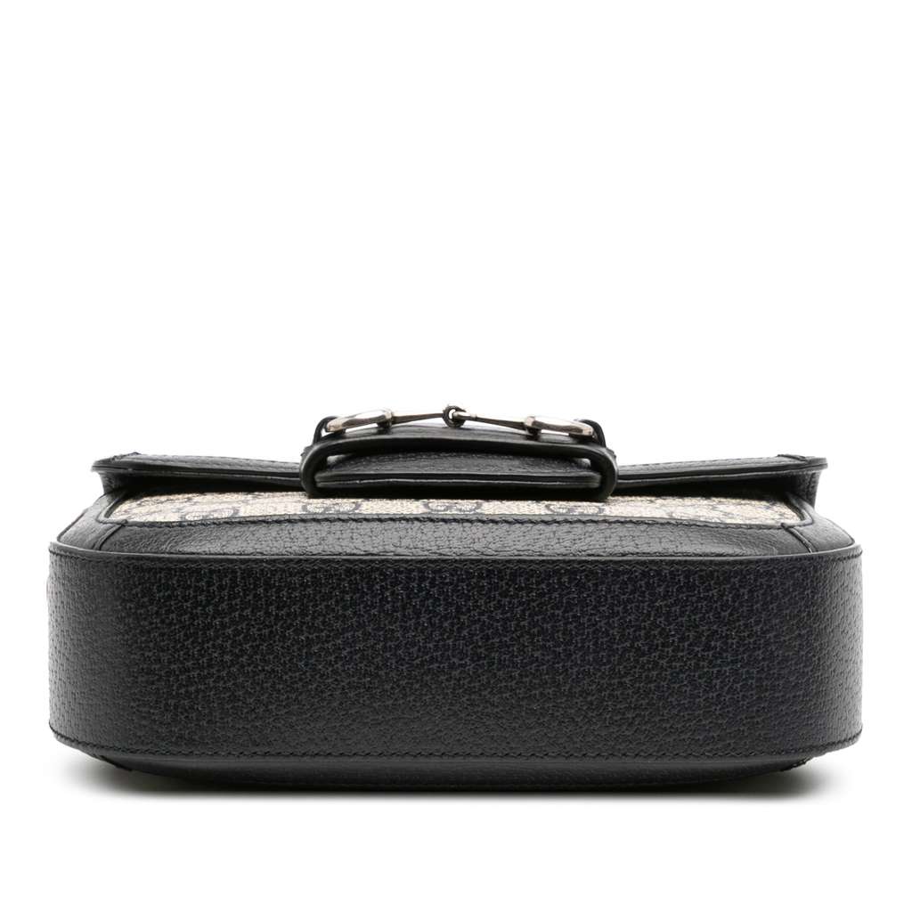 Gucci Small GG Supreme Horsebit 1955 Crossbody - 3