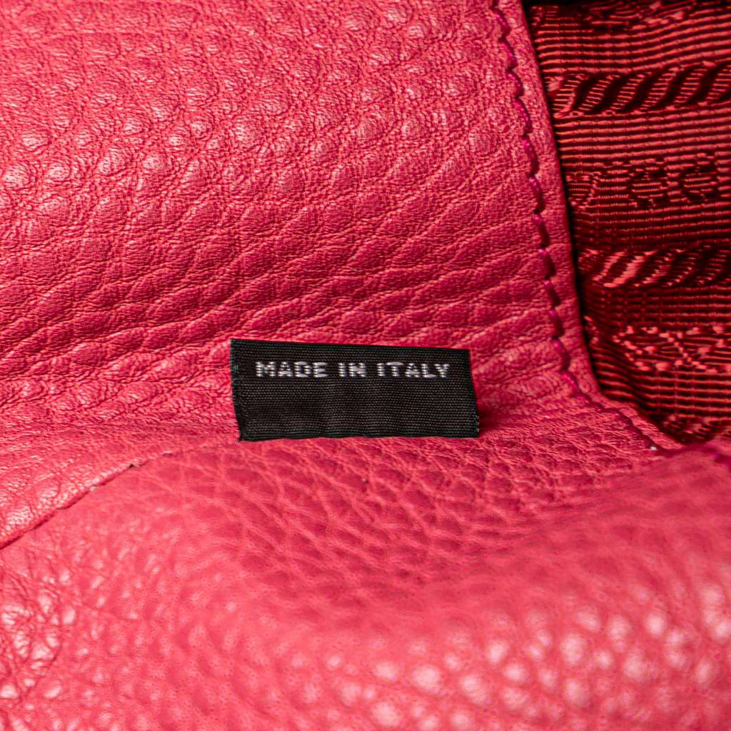 Prada Vitello Daino Open Convertible Tote - 5