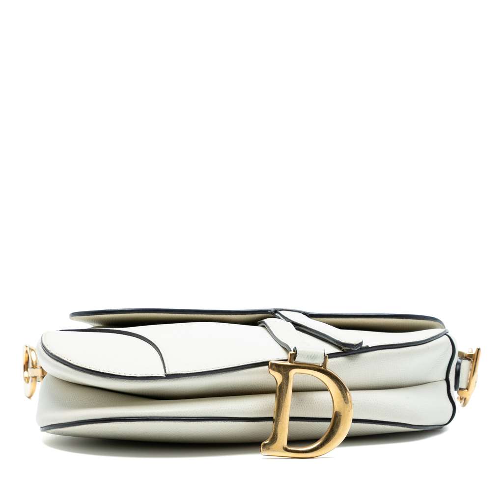 Dior Grained Calfskin Saddle Bag - 3