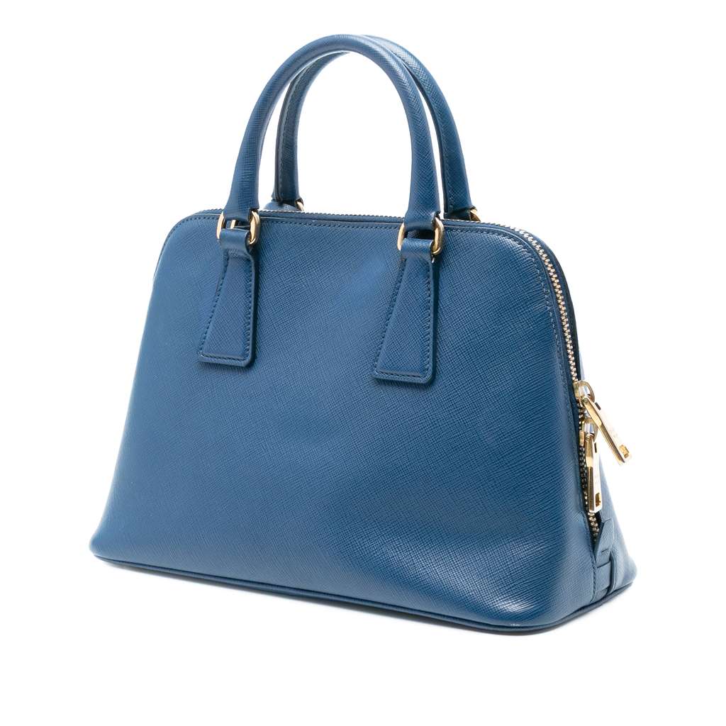 Prada Small Saffiano Lux Promenade Satchel - 2