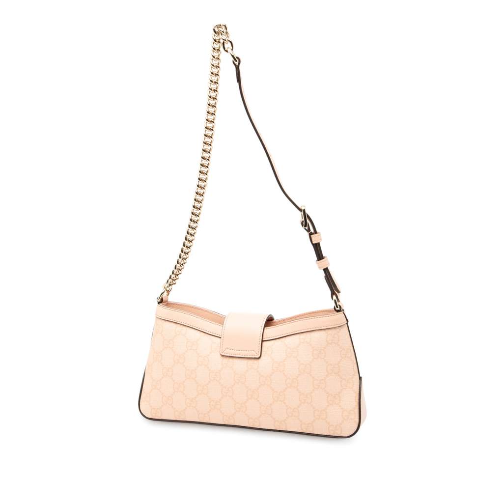 Gucci Small GG Supreme Padlock Shoulder Bag - 2
