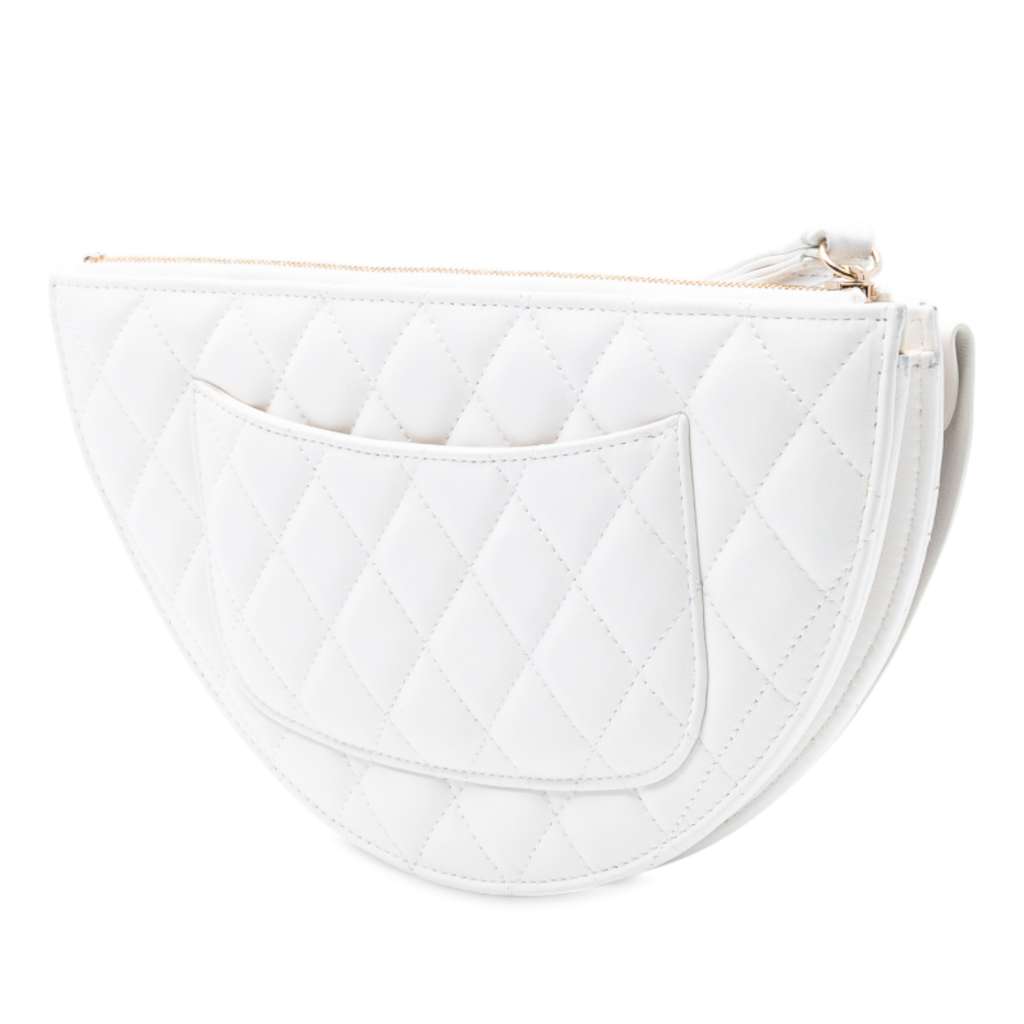 Chanel Lambskin Wave Clutch - 2