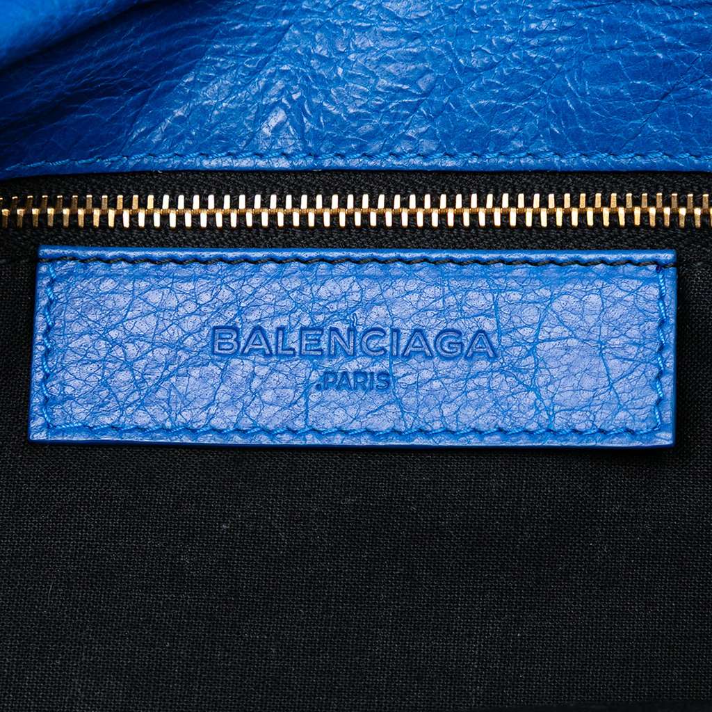 Balenciaga Lambskin Motocross Giant 12 Envelope Clutch With Strap - 5