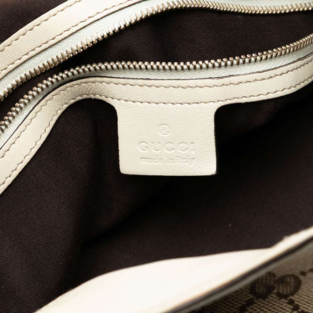 Gucci GG Canvas Peggy Bamboo Hobo - 5