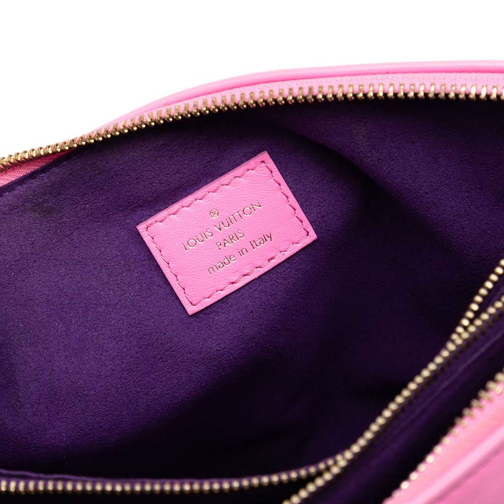 Louis Vuitton Bicolor Monogram Embossed Lambskin Coussin PM - 5