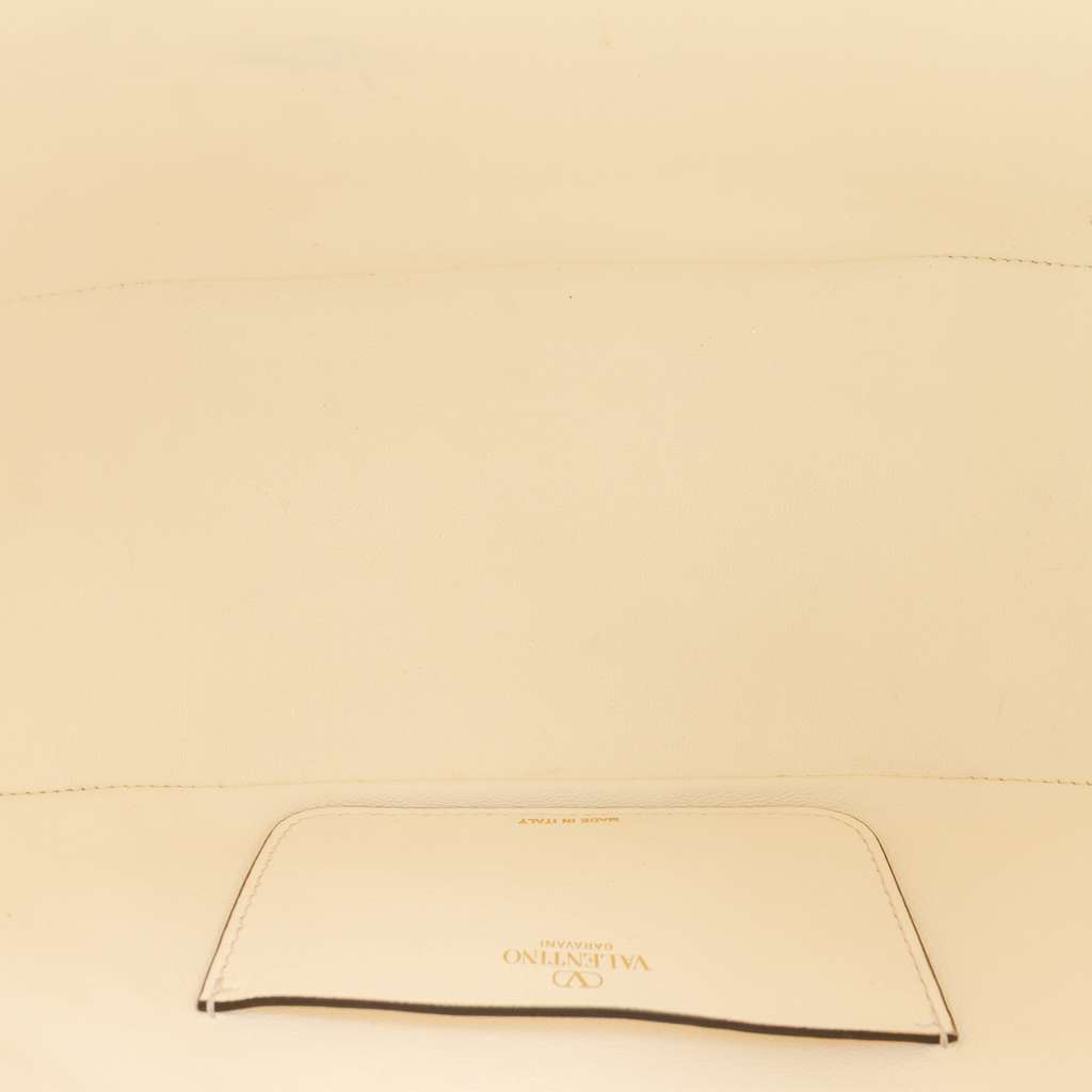 Valentino Small Grainy Calfskin VLogo Moon Hobo - 4