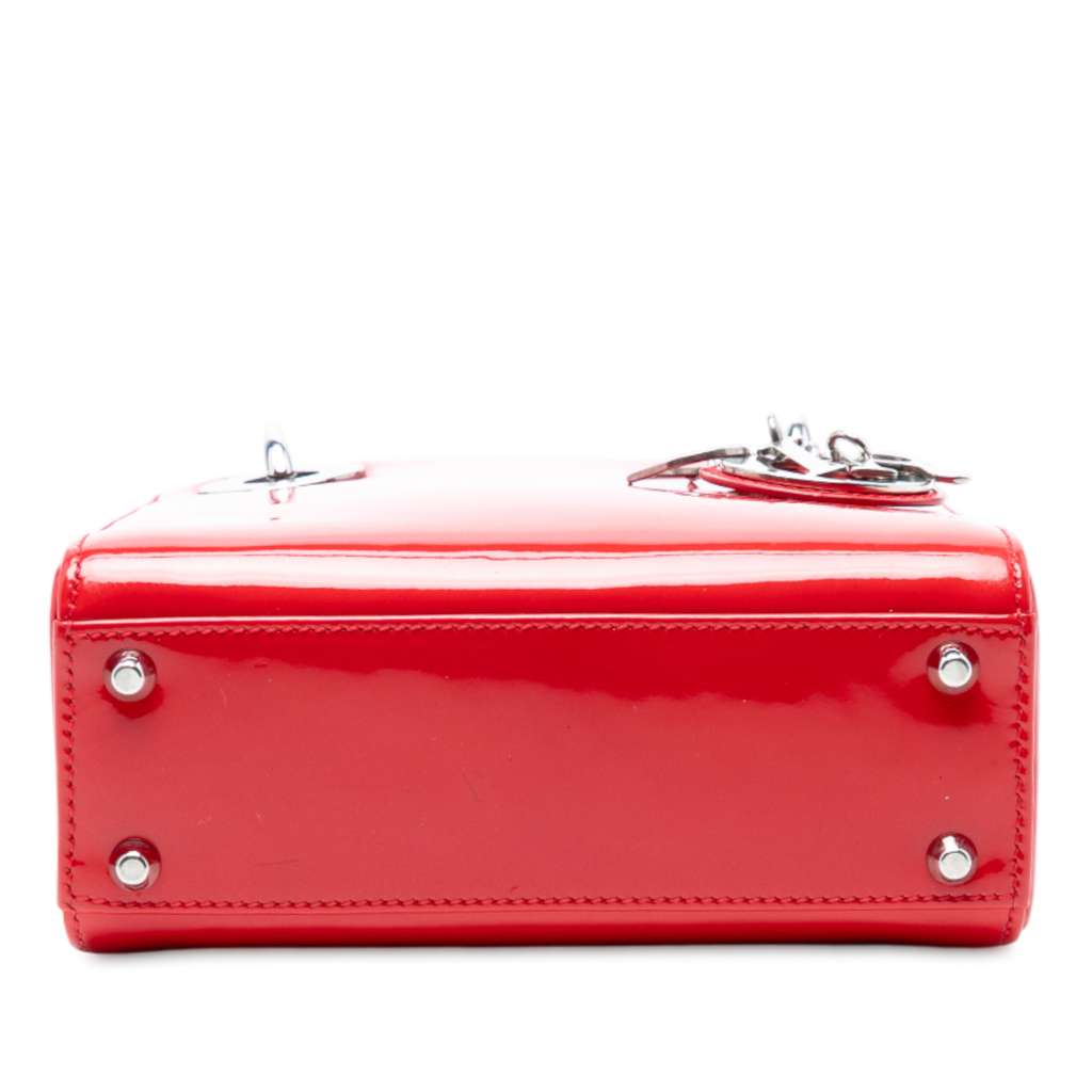 Dior Mini Patent Lady Dior - 3