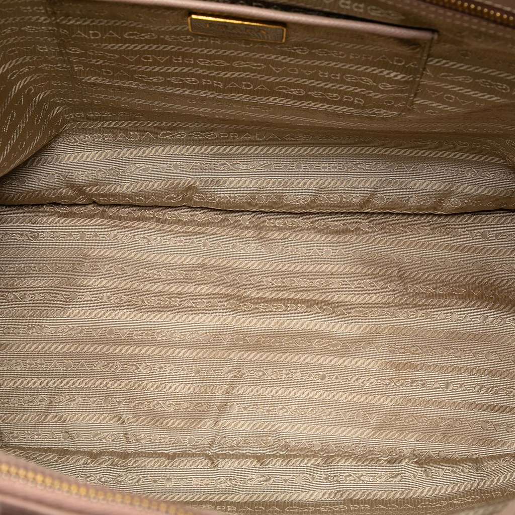 Prada Large Saffiano Lux Galleria Double Zip Tote - 4