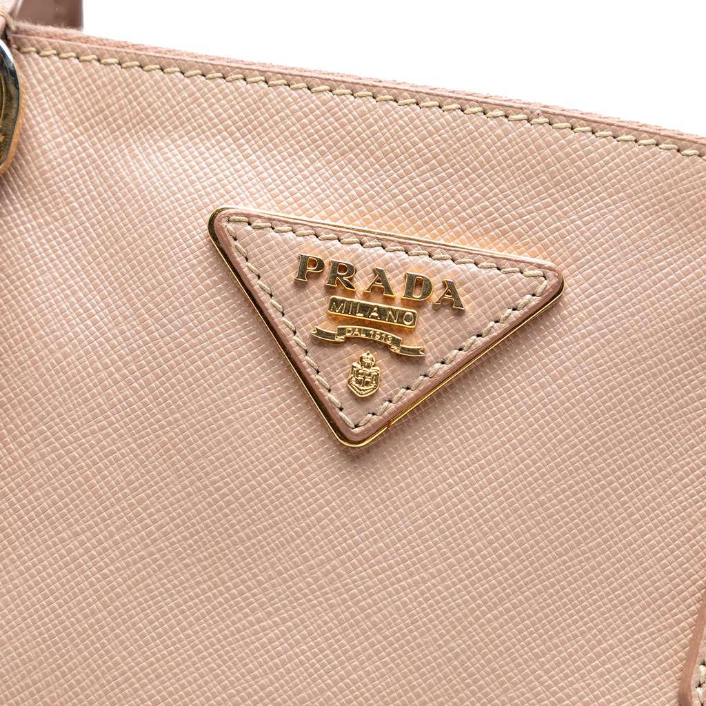 Prada Large Saffiano Lux Galleria Double Zip Tote - 5