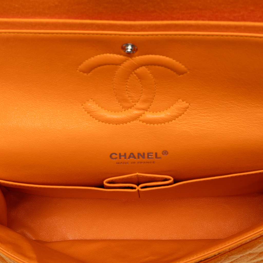 Chanel Medium Classic Jersey Double Flap - 4