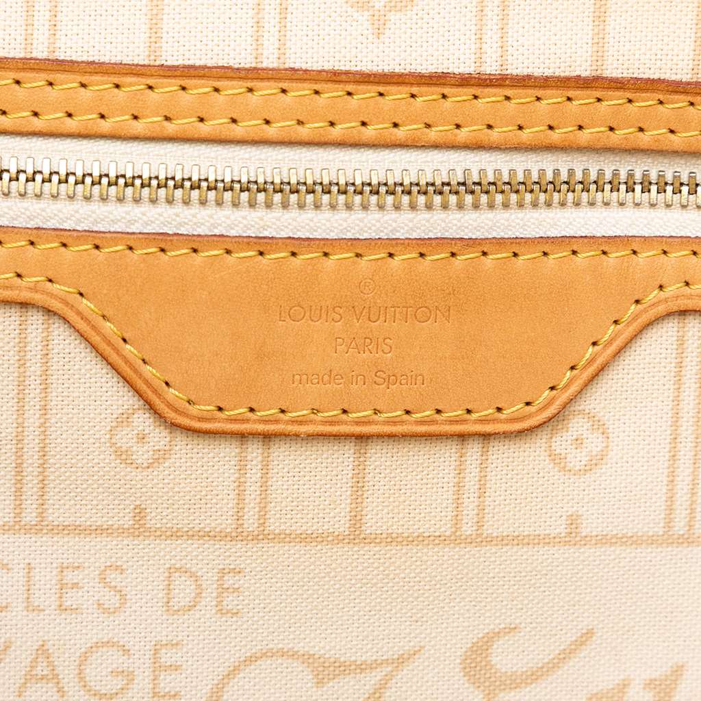 Louis Vuitton Damier Azur Neverfull MM - 5