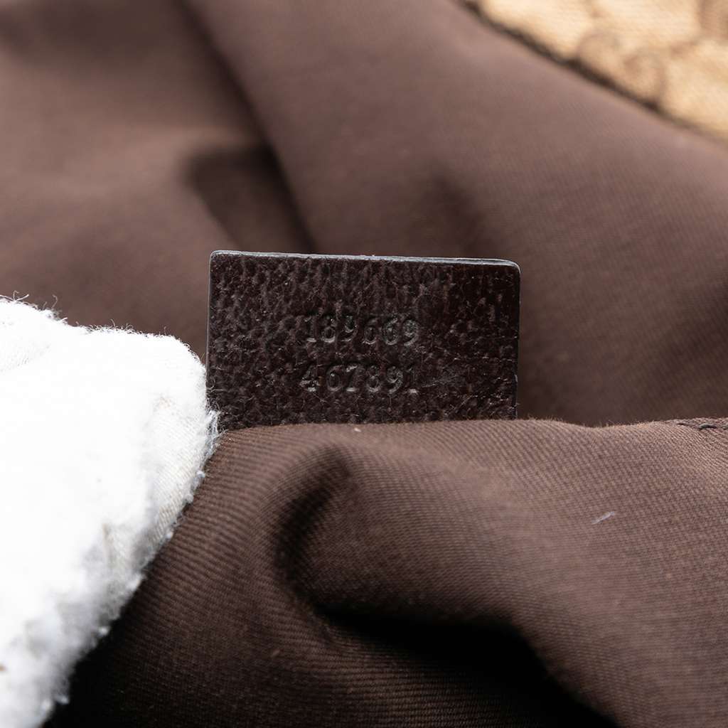 Gucci GG Canvas Web Tote - 5