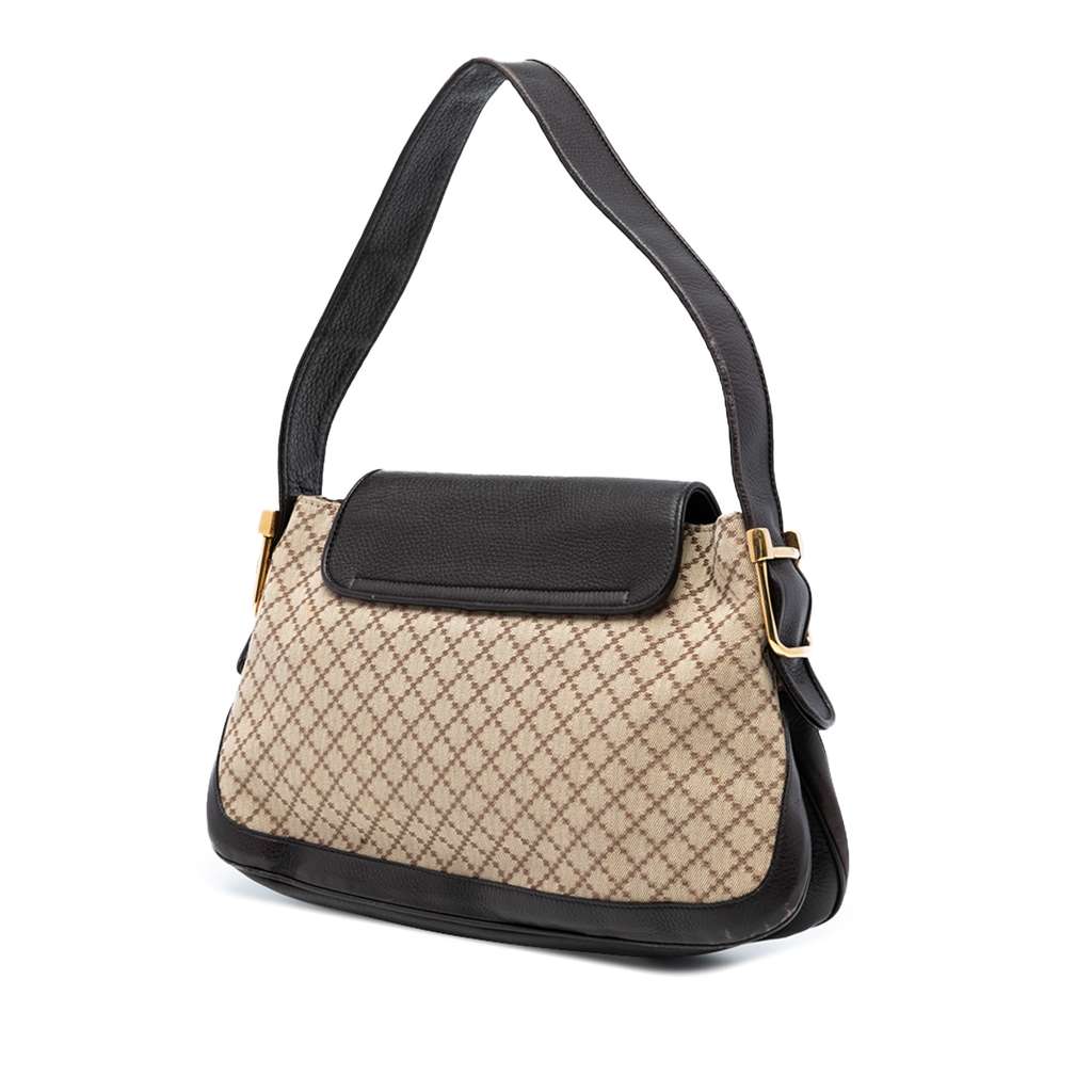 Gucci Diamante Canvas 1973 Shoulder Bag - 2