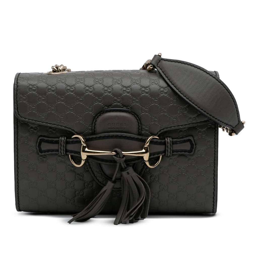 Gucci Mini Microguccissima Emily Crossbody