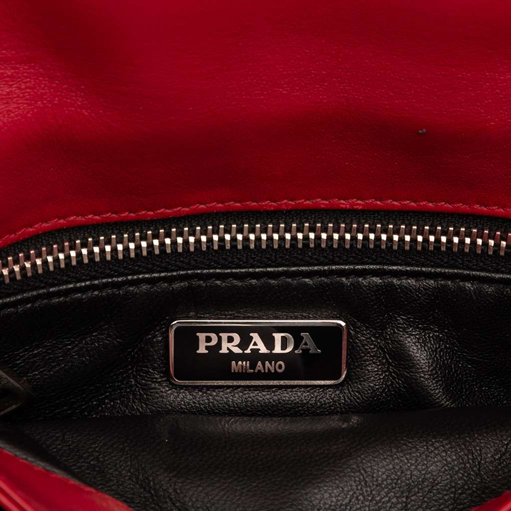 Prada Nappa Gaufre Shoulder Bag - 5