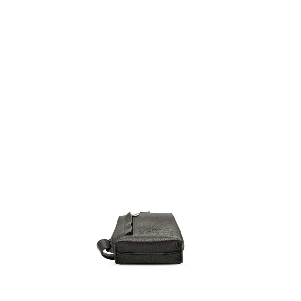 Loewe Grained Calfskin Vertical T Pocket Pouch Black Leather Very good - Inside View