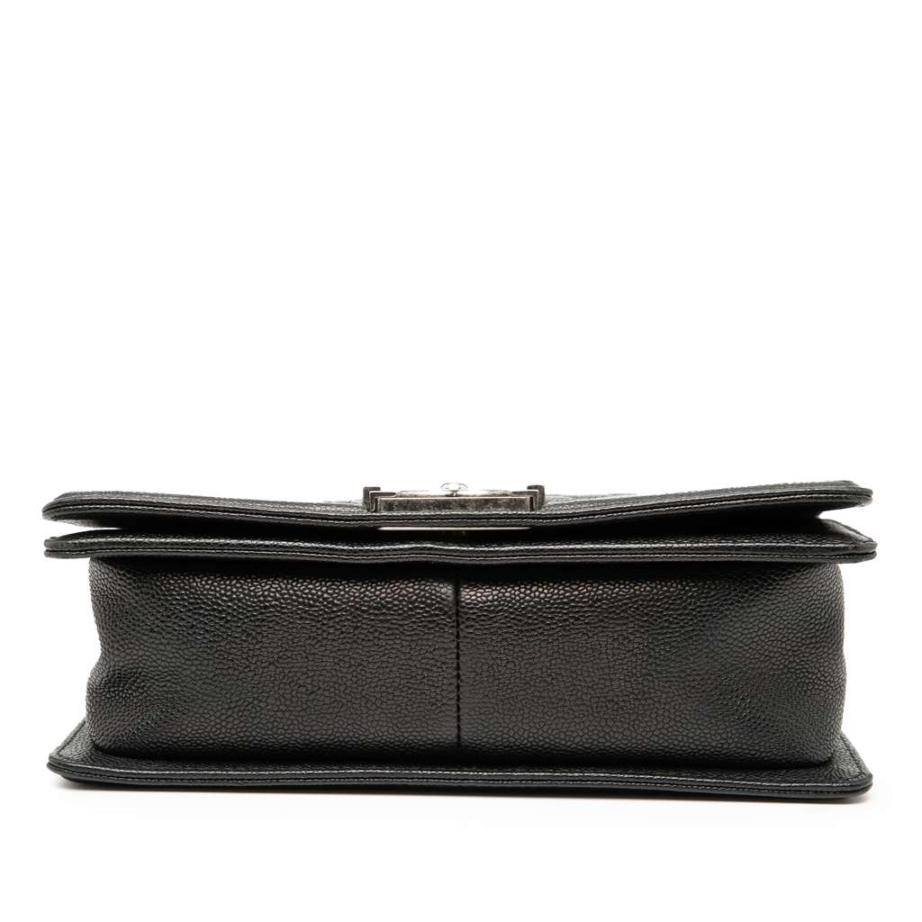 Chanel Old Medium Quilted Caviar Boy Flap - 3