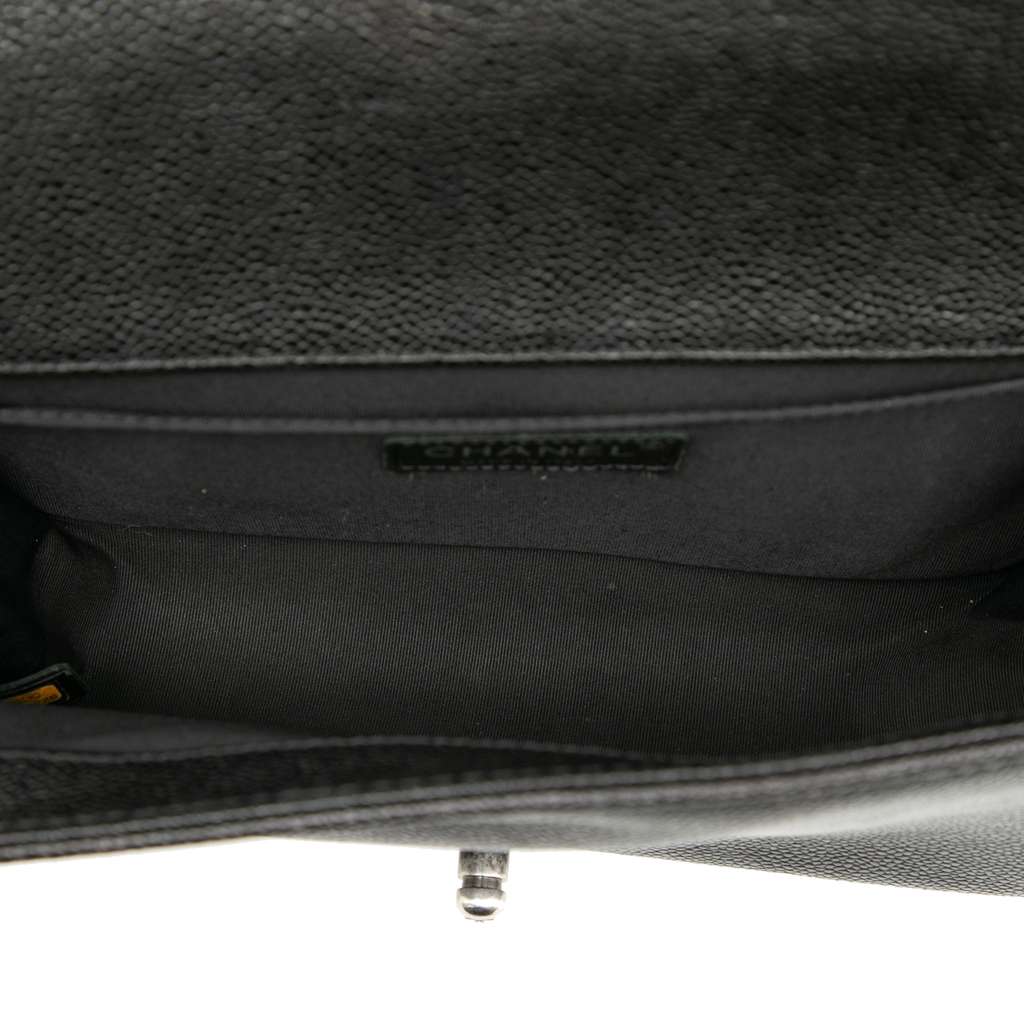 Chanel Old Medium Quilted Caviar Boy Flap - 4