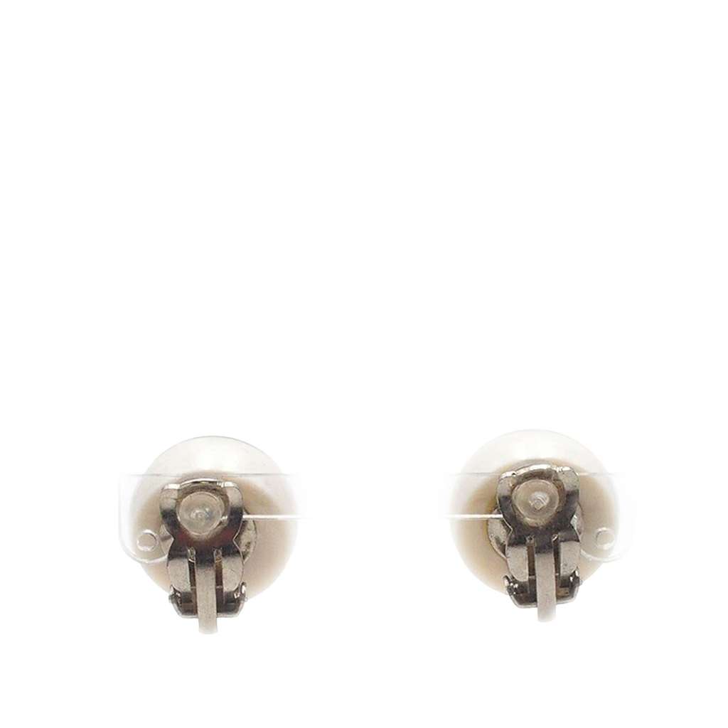 Chanel CC Resin Clip On Earrings - 2