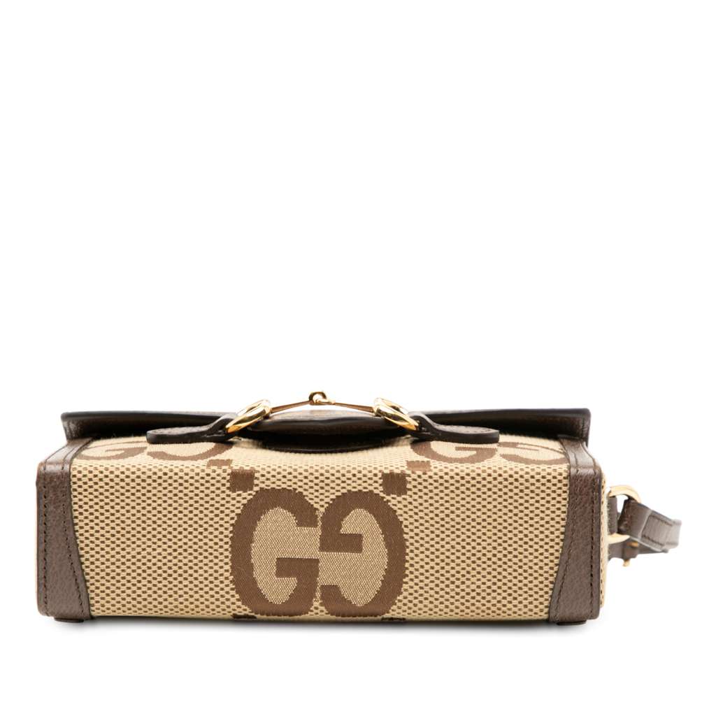 Gucci Mini Jumbo GG Canvas Horsebit 1955 Crossbody - 3