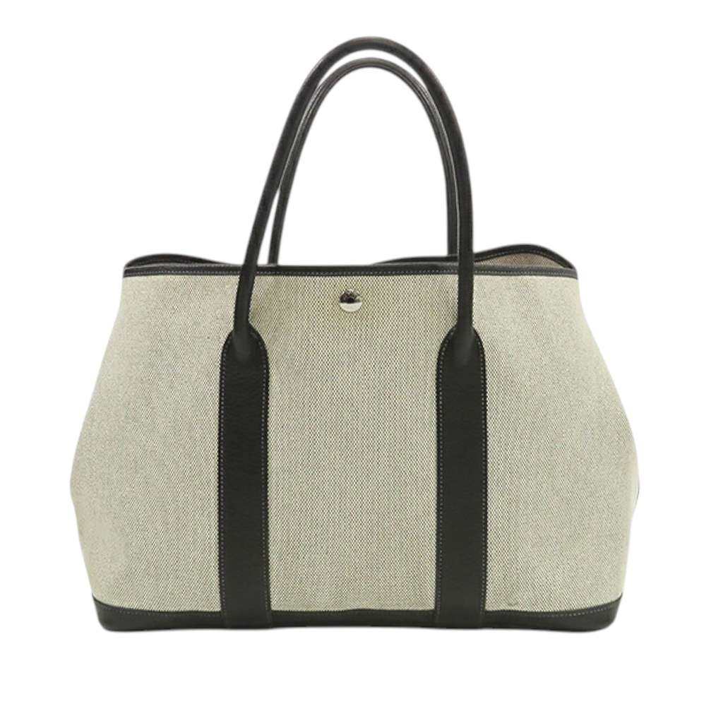 Hermès Toile and Buffle Skipper Garden Party 36