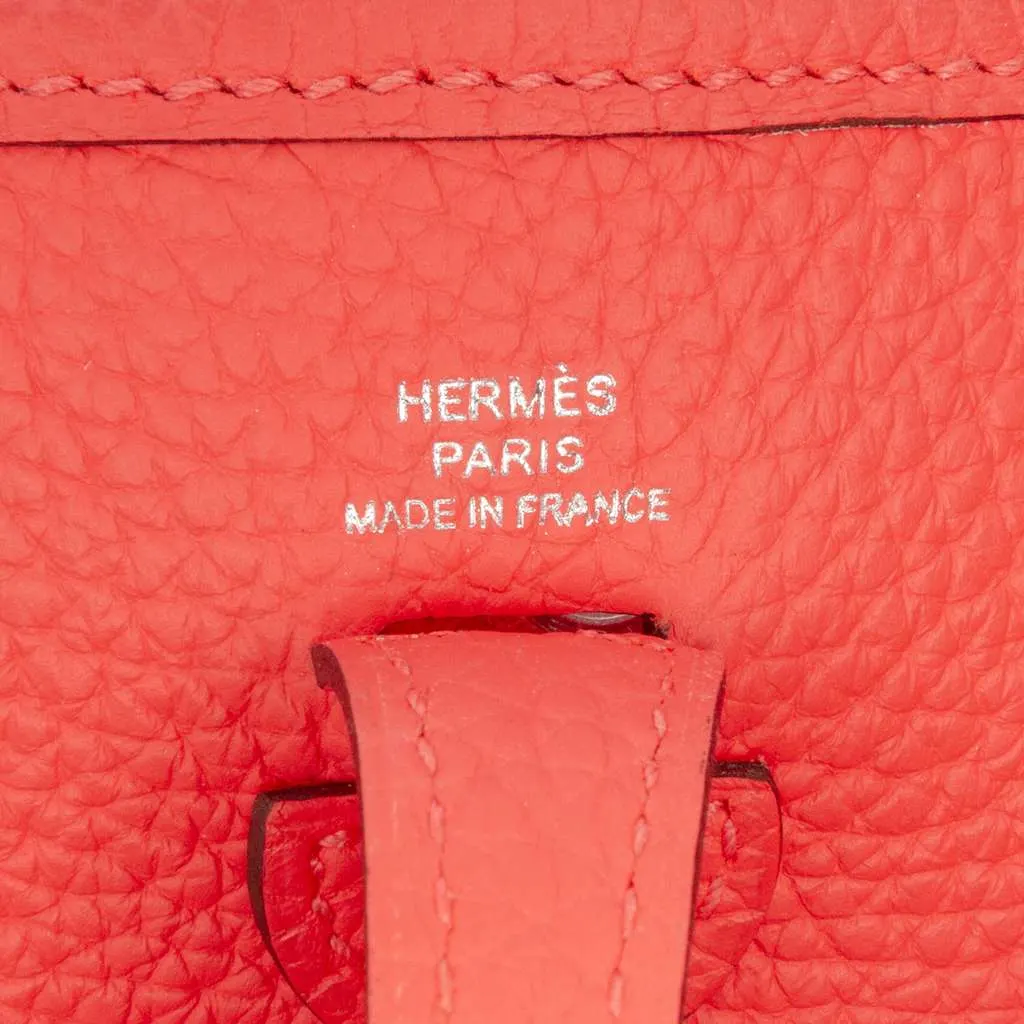 Hermès Clemence Amazone Evelyne TPM 16 Pink Leather Very good - Box View