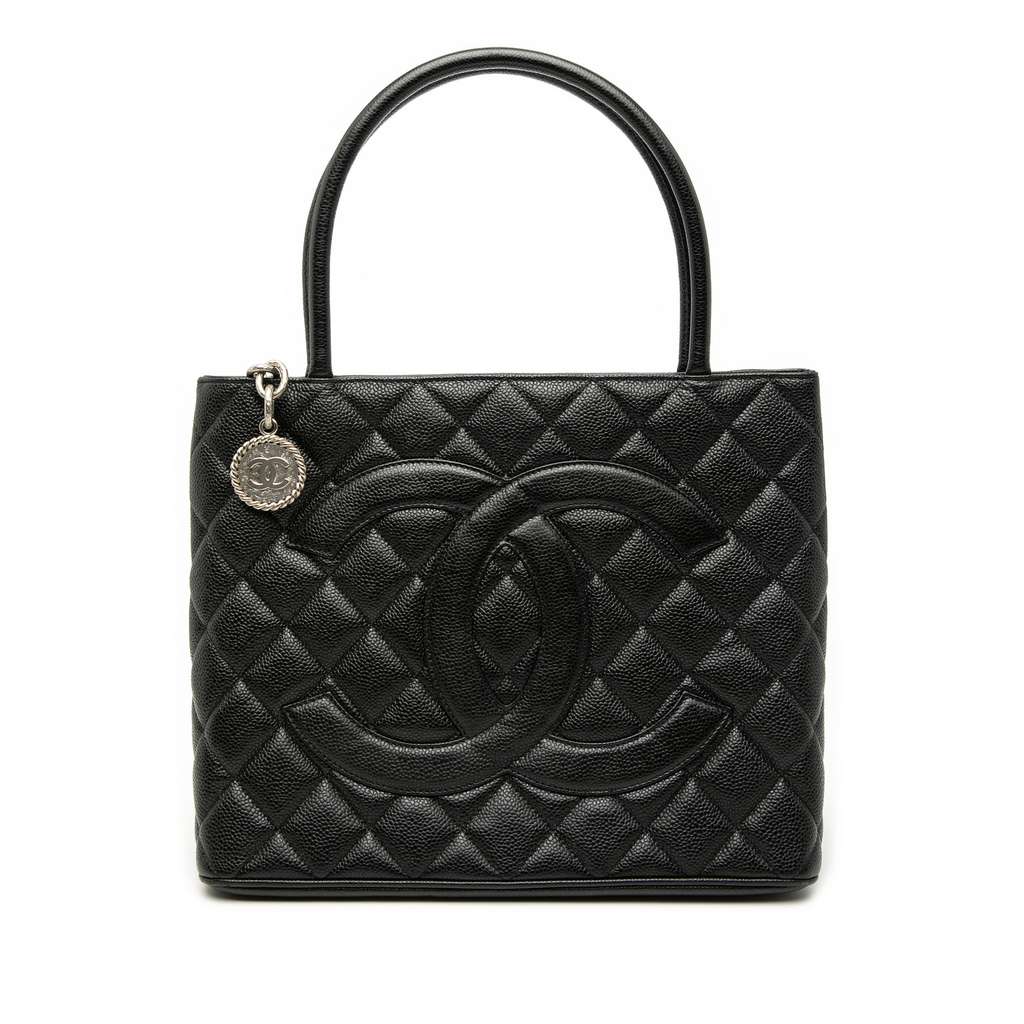 Chanel Caviar Medallion Tote