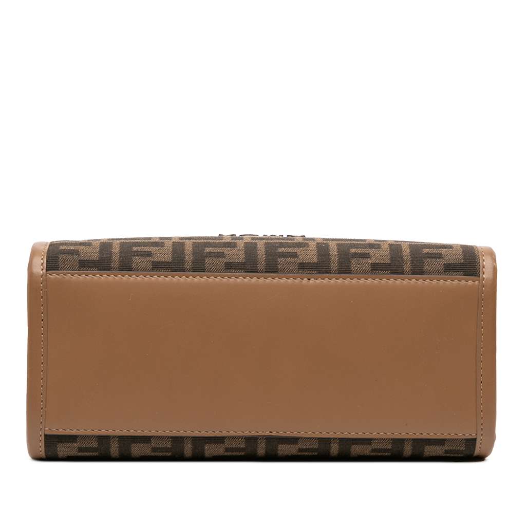 Fendi Small Zucca Canvas Sunshine Shopper Tote - 3