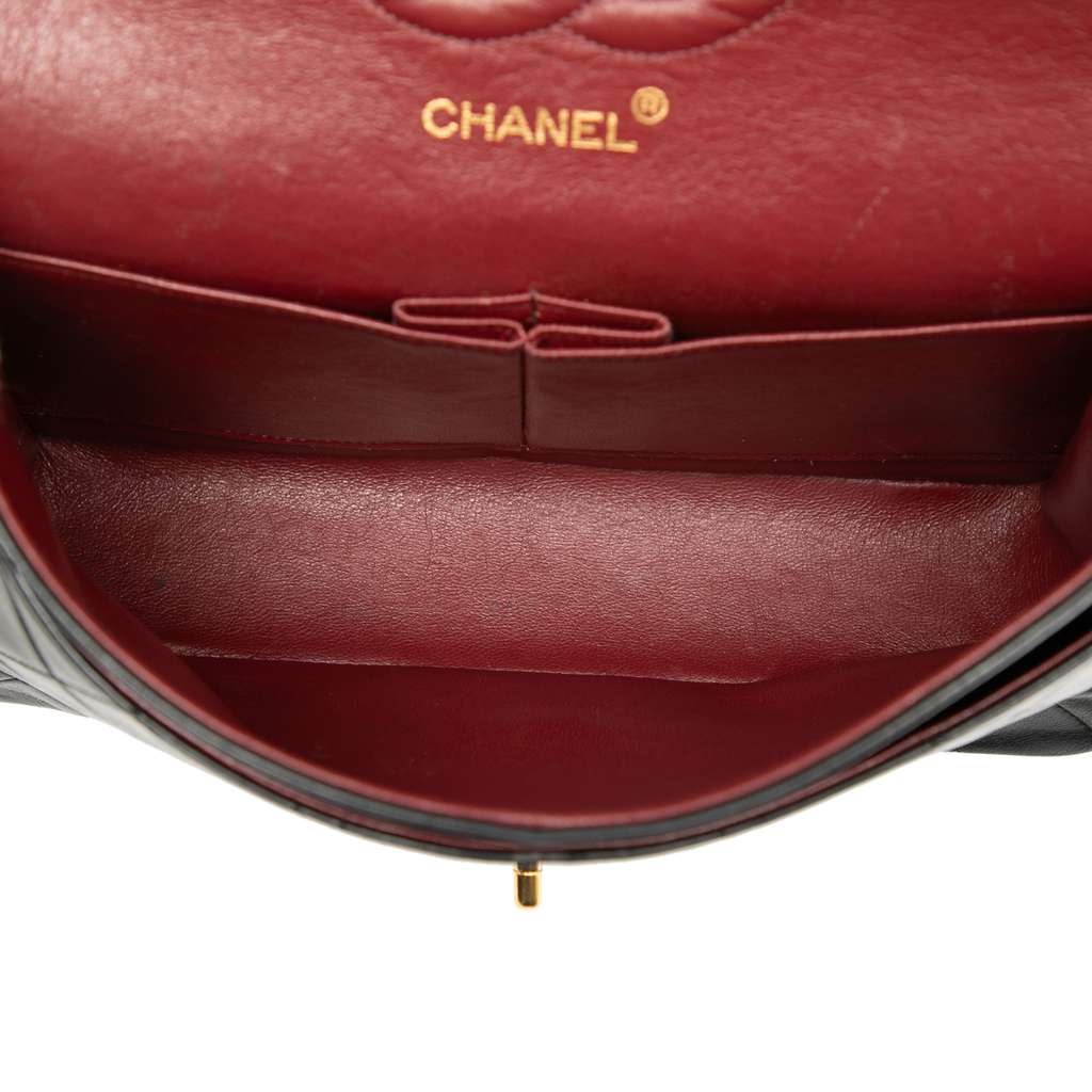 Chanel Medium Classic Lambskin Double Flap - 4