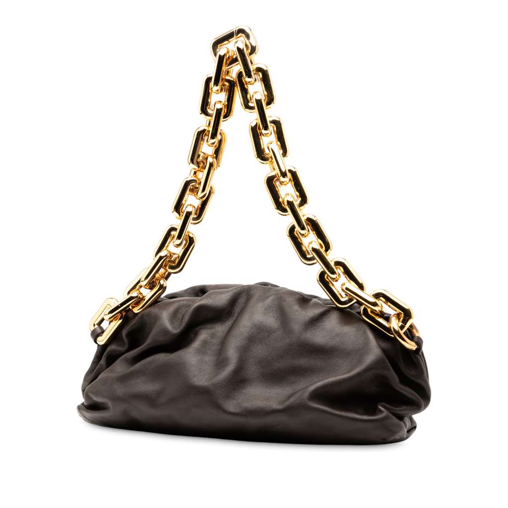 Bottega Veneta Lambskin Chain Pouch - 2