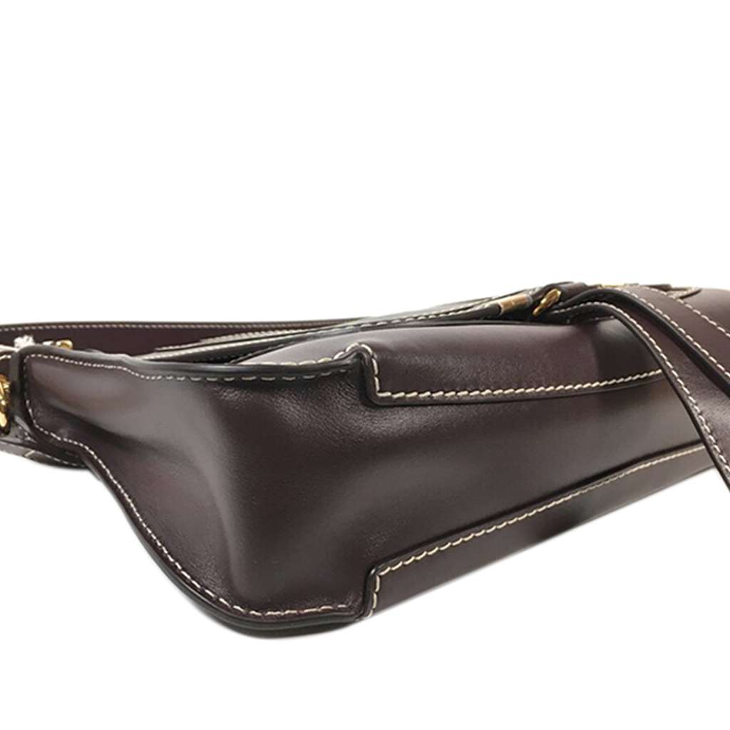 Chloé Small Leather Marcie Saddle Shoulder Bag - 4