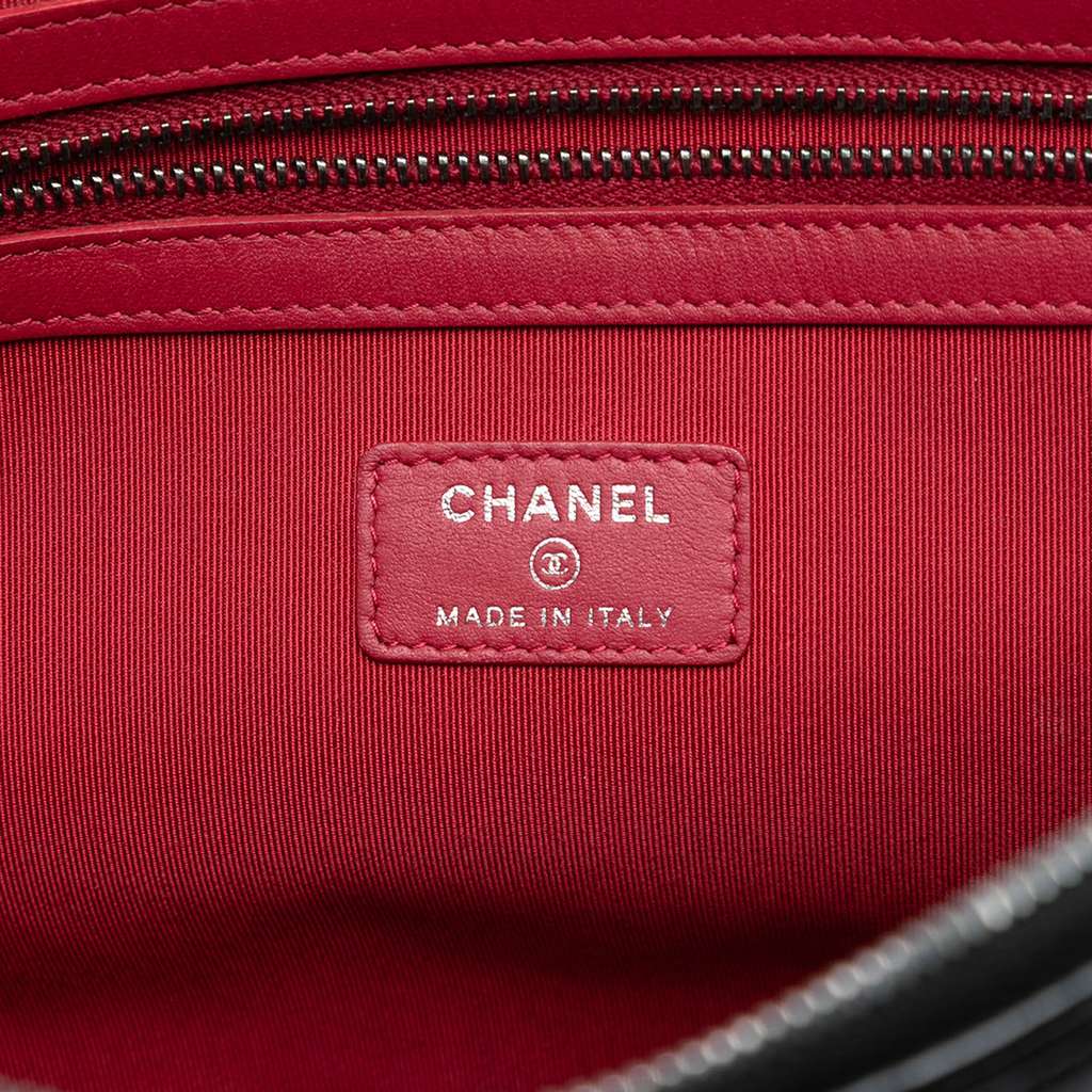 Chanel Large Aged Calfskin Gabrielle O Case Clutch - 5