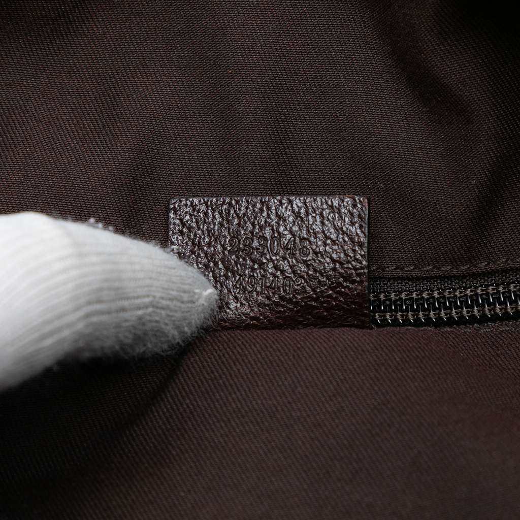 Gucci GG Canvas Web Tote - 5