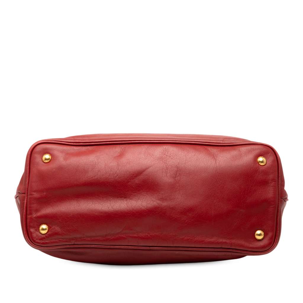 Prada Soft Calfskin Open Convertible Shopping Tote - 3