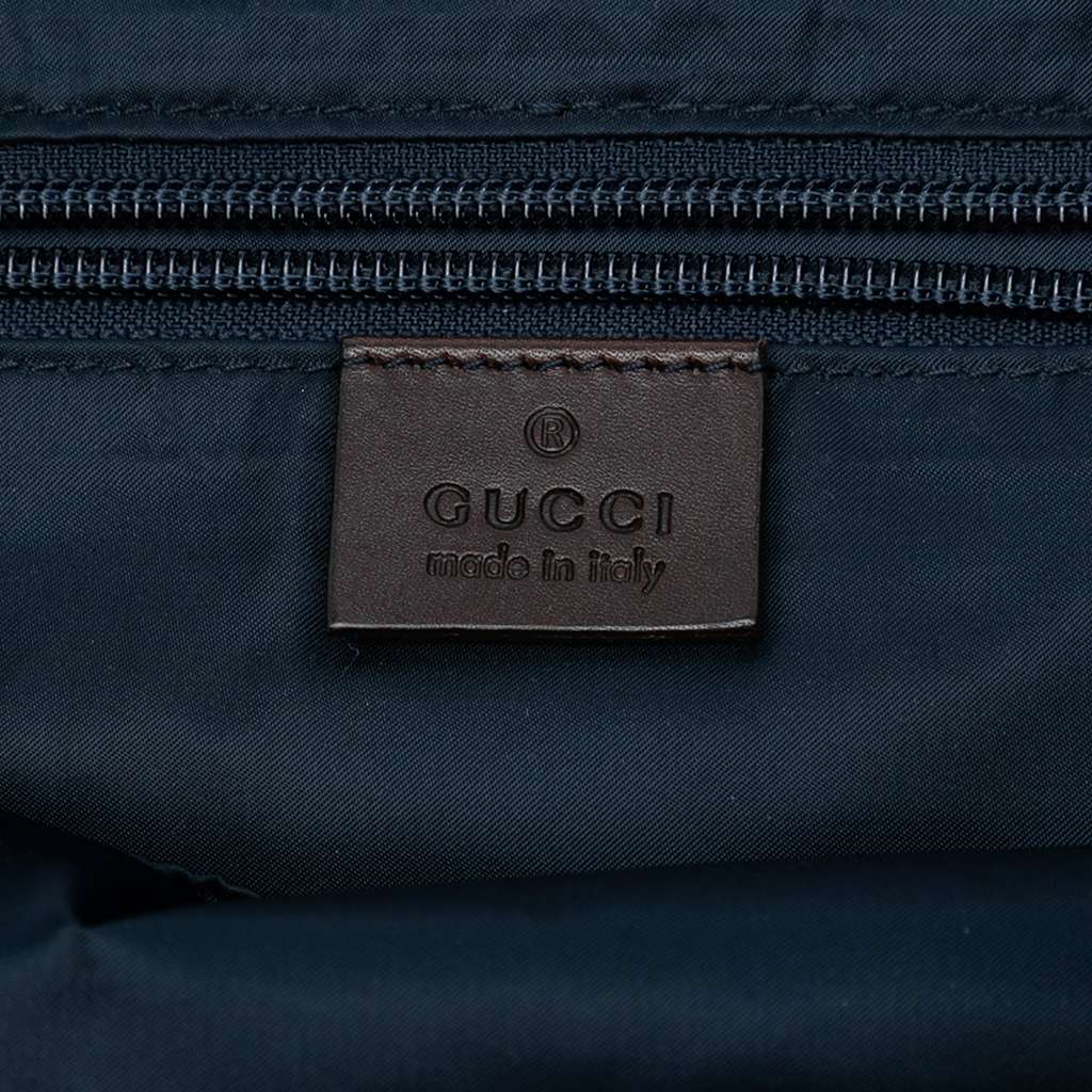 Gucci Diamante Web Nylon Tote - 5