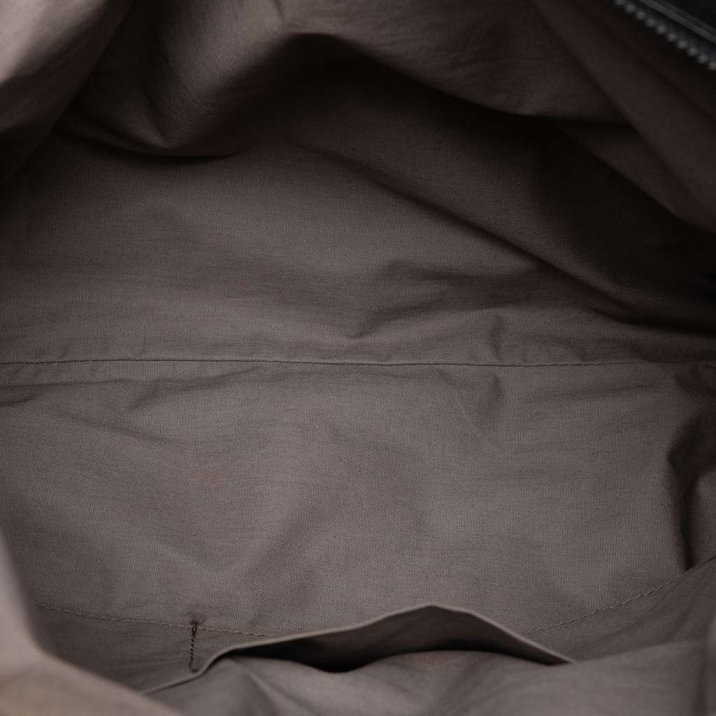 Bottega Veneta Intrecciato Trimmed Nappa Vertical Stripe Tote - 4