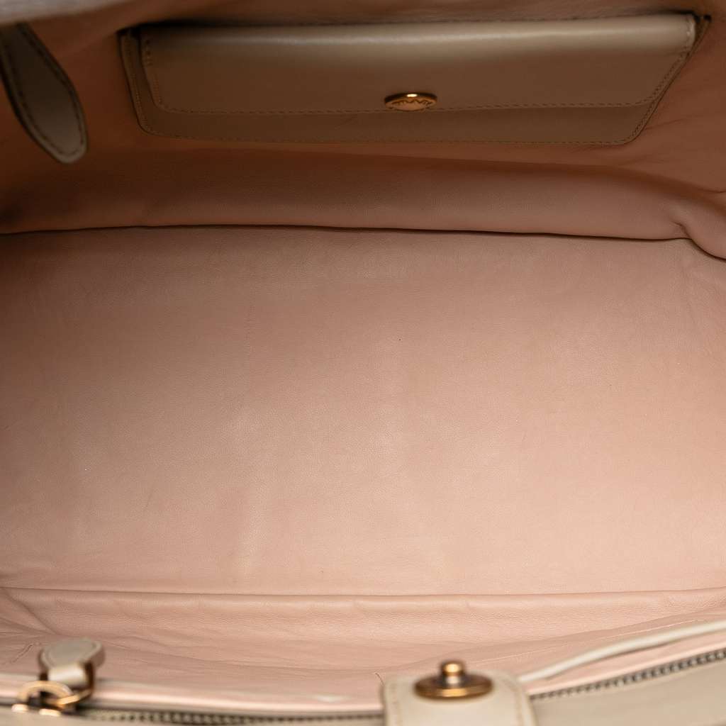 Prada Large City Calf Double Handle Shopping Tote - 4