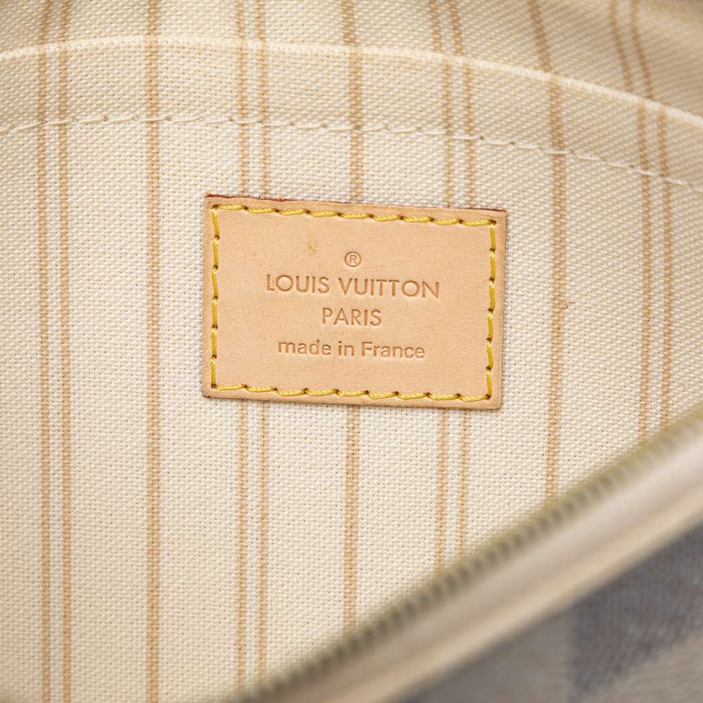 Louis Vuitton Damier Azur Neverfull MM Pouch - 5