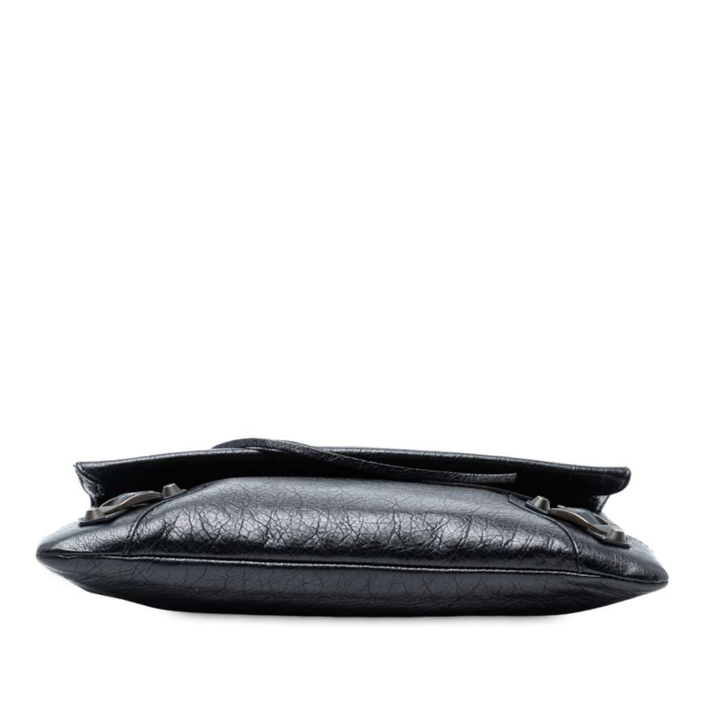 Balenciaga Lambskin Motocross Classic Envelope Clutch - 3