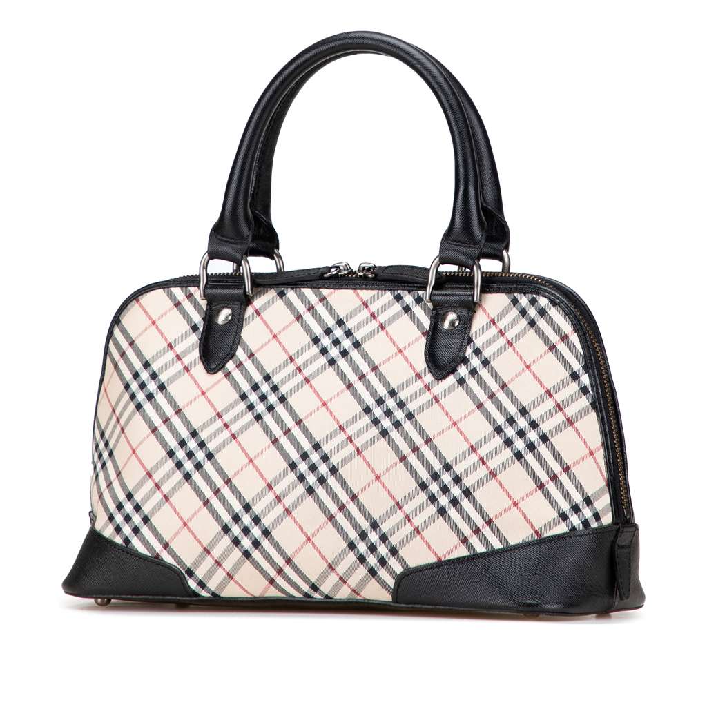 Burberry Nova Check Canvas Handbag - 2