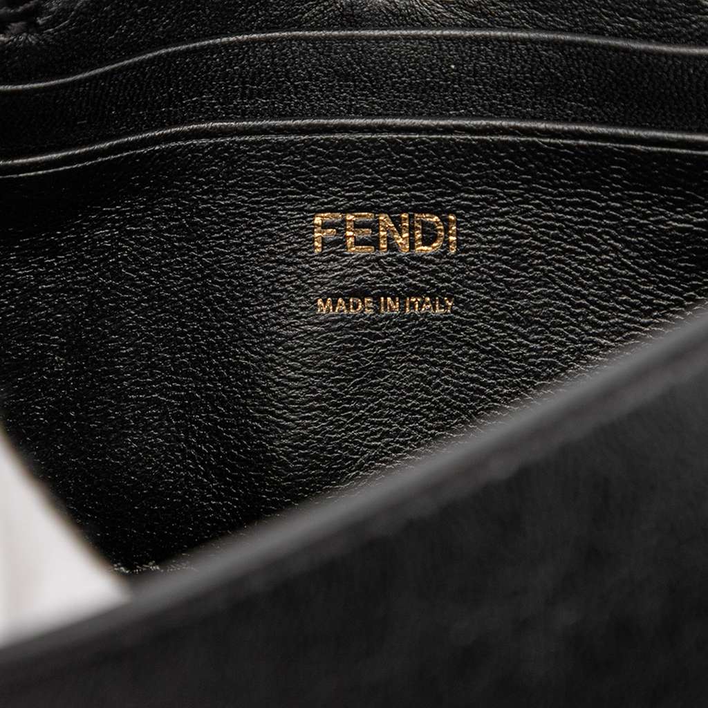 Fendi Leather FF Logo Baguette Belt Bag - 5