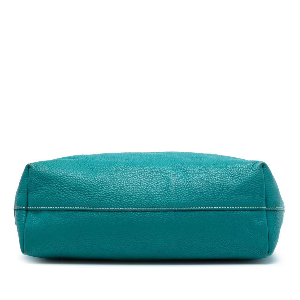 Prada Vitello Daino Canapa Logo Open Convertible Tote - 3