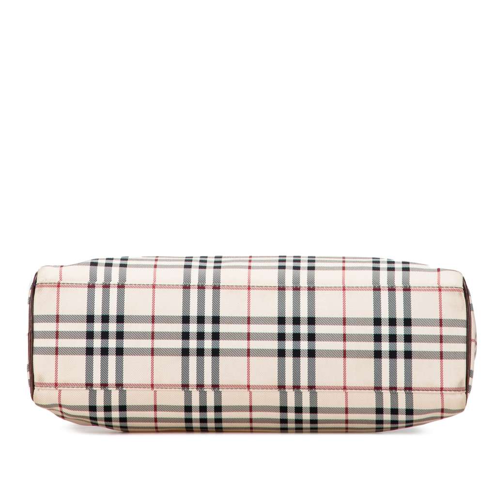 Burberry House Check Canvas Shoulder Bag - 3