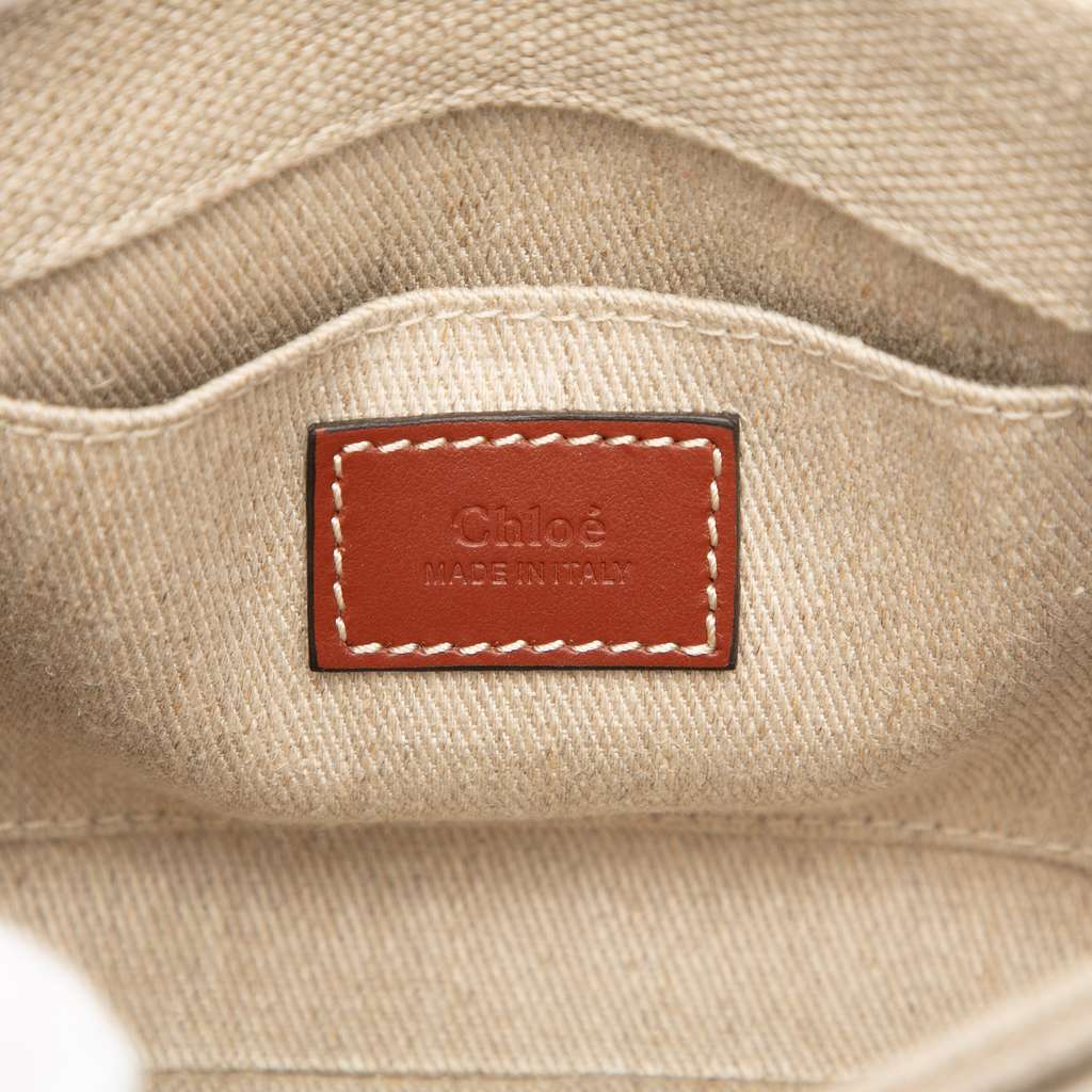 Chloé Mini Canvas Woody Satchel - 5