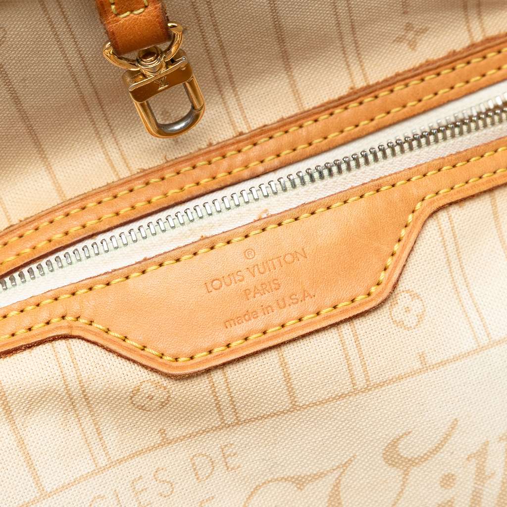 Louis Vuitton Damier Azur Neverfull MM - 5